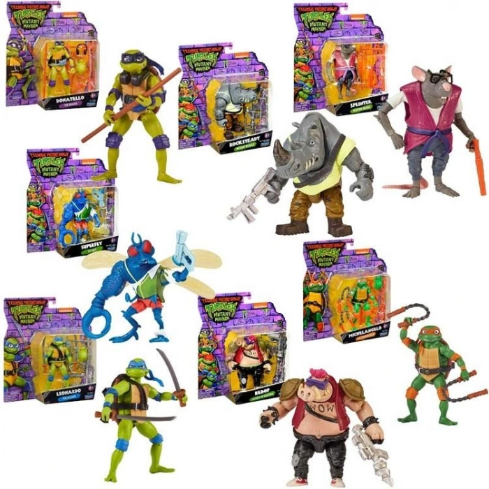 NINJA TURTLE MUTANT MAYHEM TU805100 AKSİYON FİGÜRLERİ