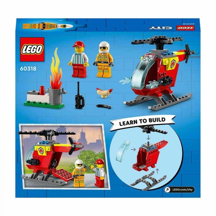 LEGO CITY 60318 İTFAİYE HELİKOPTERİ