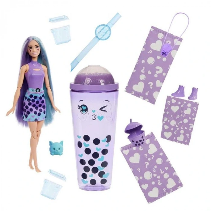 BARBIE HTJ18-HTJ19 POP REVEAL SERİSİ BOBA ÇAYI SERİSİ 4