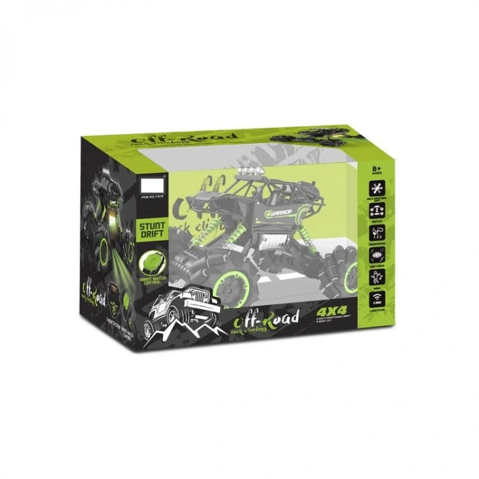LİMON 11618 KUMANDALI STUNT DRIFT OFF ROAD ROCK CLIMBING 4X4 SESLİ IŞIKLI ŞARJLI ARABA 8+