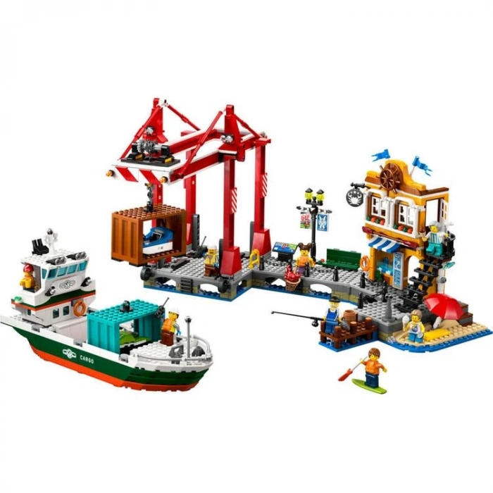 LEGO CITY 60422 YÜK GEMİLİ LİMAN 1226 PARÇA 8+