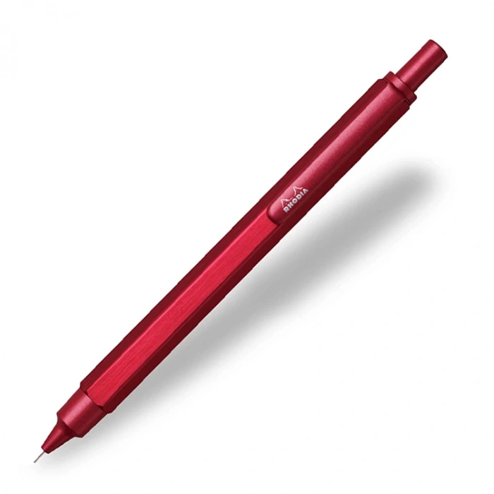 RHODIA SCRIPT 0.5mm HEXAGONAL ALÜMİNYUM GÖVDE MEKANİK KURŞUN KALEM ROSEWOOD