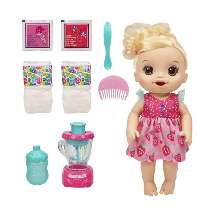HASBRO E6943 BABY ALIVE BEBEĞİM VE SİHİRLİ MİKSERİ  SARIŞIN