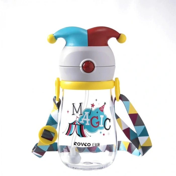 VAGONLIFE ROVCO PİPETLİ ASKILI ÇOCUK  MATARASI B1033 350 ML 6 AY +