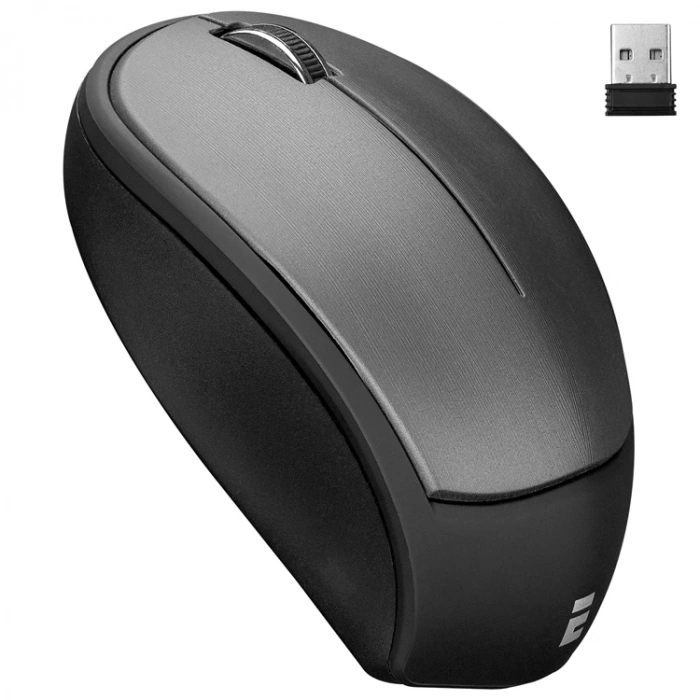EVEREST SM-340 3D OPTİK KABLOSUZ MOUSE SİYAH
