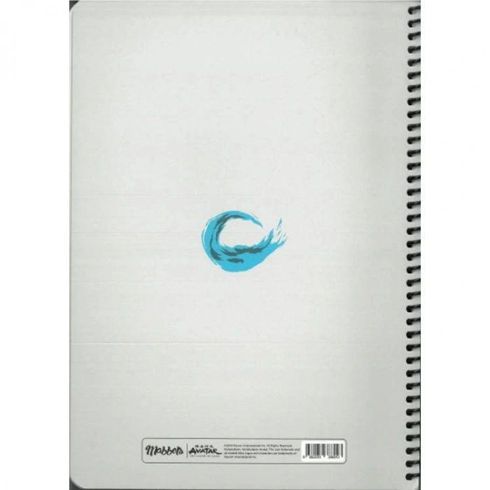 MABBELS 388043 AVATAR AANG 17x24 SPİRALLİ KARTON KAPAK KARELİ DEFTER
