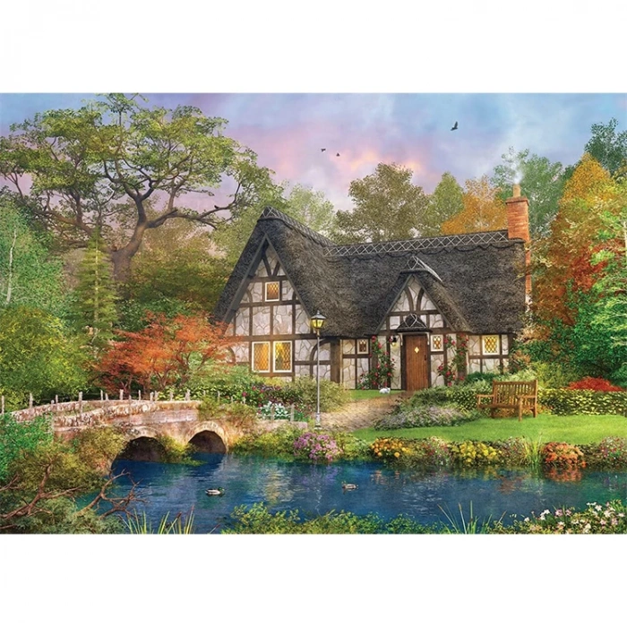 KS GAMES 11479 THE STONEY BRIDGE COTTAGE 96x68cm YAPBOZ/PUZZLE 2000 PARÇA