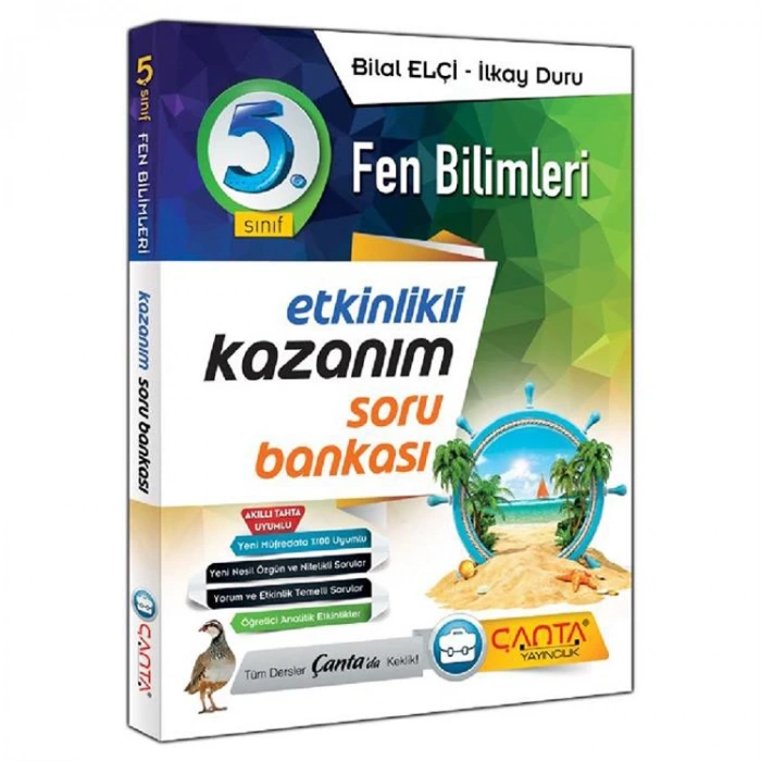 ÇANTA 5. SINIF FEN BİLİMLERİ KAZANIM SORU BANKASI