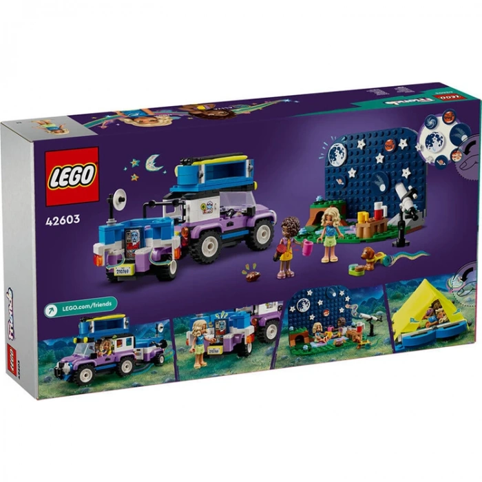 LEGO FRIENDS 42603 YILDIZ GÖZLEMLEME KAMP ARACI 364 PARÇA