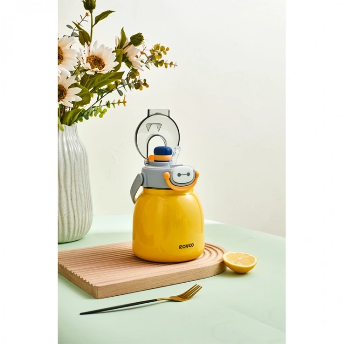 VAGONLIFE ROVCO ÇELİK MATARA RK-B4009 1000 ML SARI