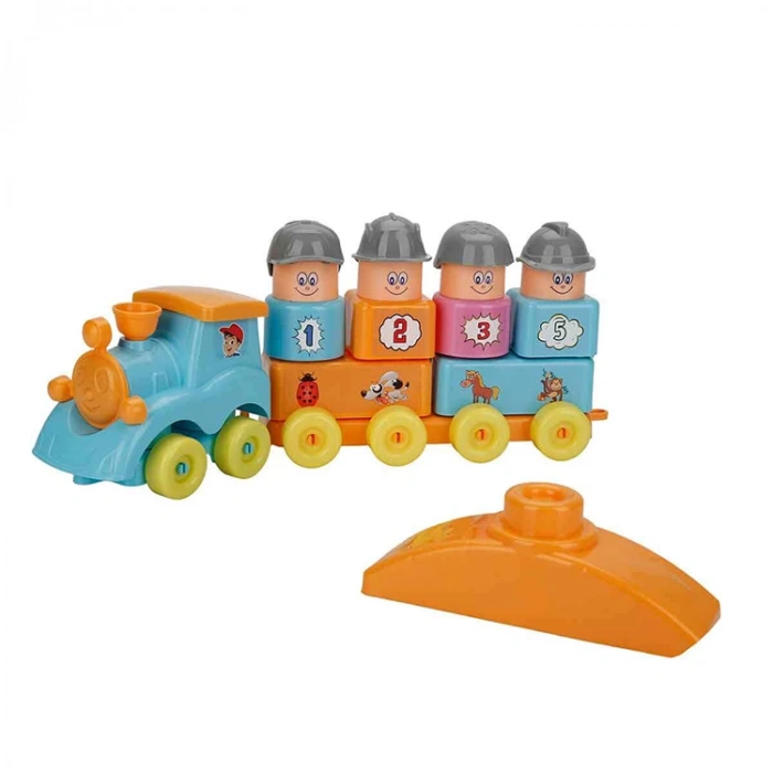 PİLSAN 03-228 MY FIRST TRAIN - BENİM İLK TRENİM 12+AY  33 PARÇA