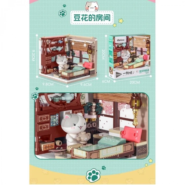 VAGONLIFE PANLOS YKO P885007 KEDİ OTURMA ODASI 263 PARÇA BLOCK OYUNCAK