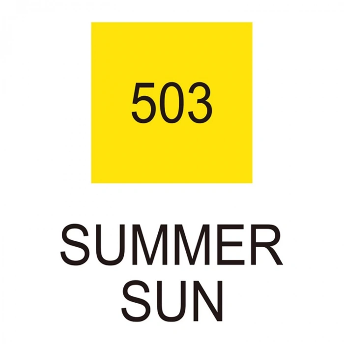 ZIG CLEAN COLOR ÇİFT UÇLU DOT KALEM TC-6100 503 SUMMER SUN