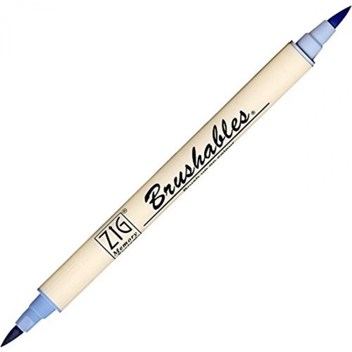 ZIG BRUSHABLES DUAL TİP BRUSH MARKER MS-7700 6/VBR 6LI SET