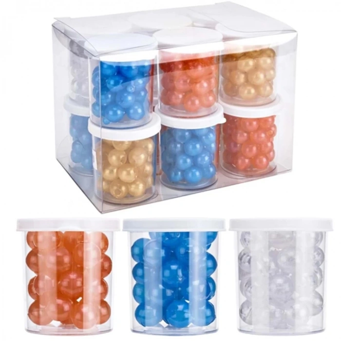 BRONS BR-693 SEDEFLİ PLASTİK BONCUK - TEKLİ