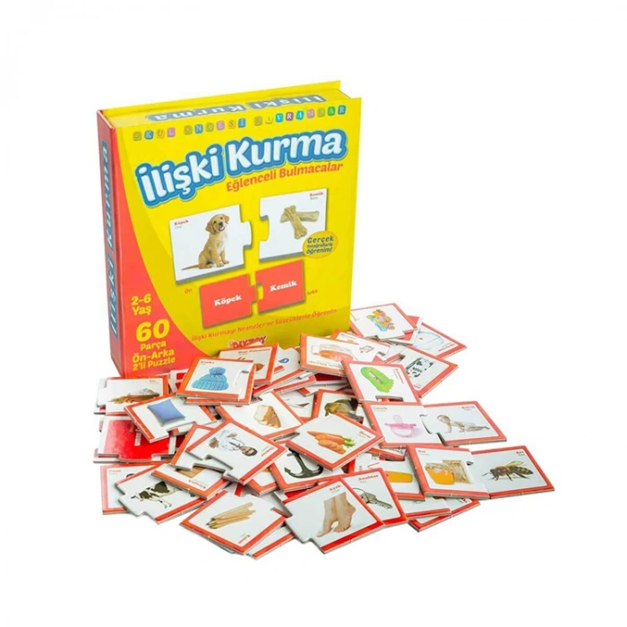 DİYTOY İLİŞKİ KURMA EĞLENCELİ BULMACALAR