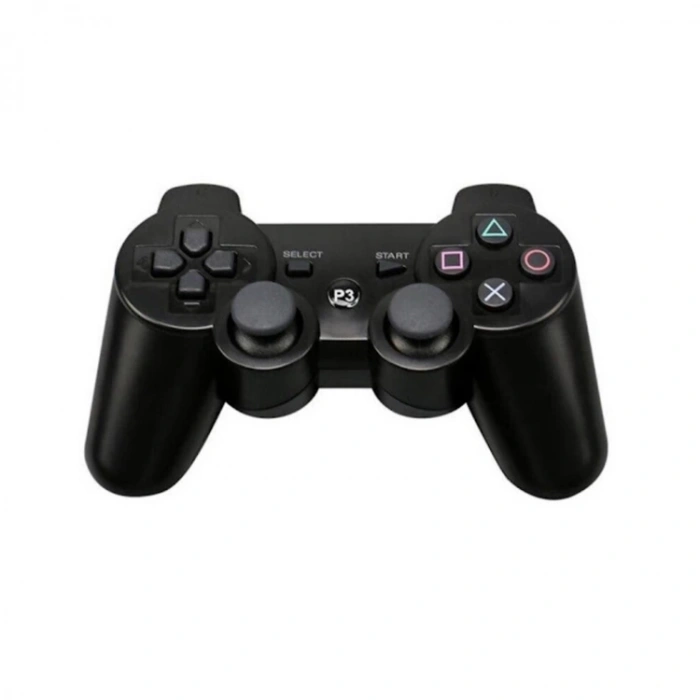 P3 DOUBLESHOCK WIRELESS CONTROLLER FOR PLAYSTATION 3+PC OYUN KOLU SİYAH