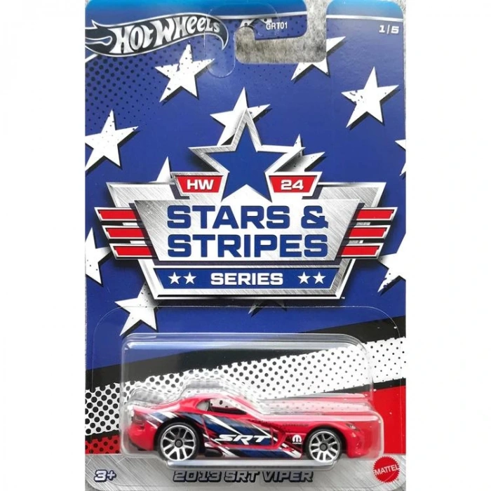 HOT WHEELS GRT01 STARS &STRIPLES SERIES ÖZEL ARABALAR SERİSİ TEKLİ ARABALAR