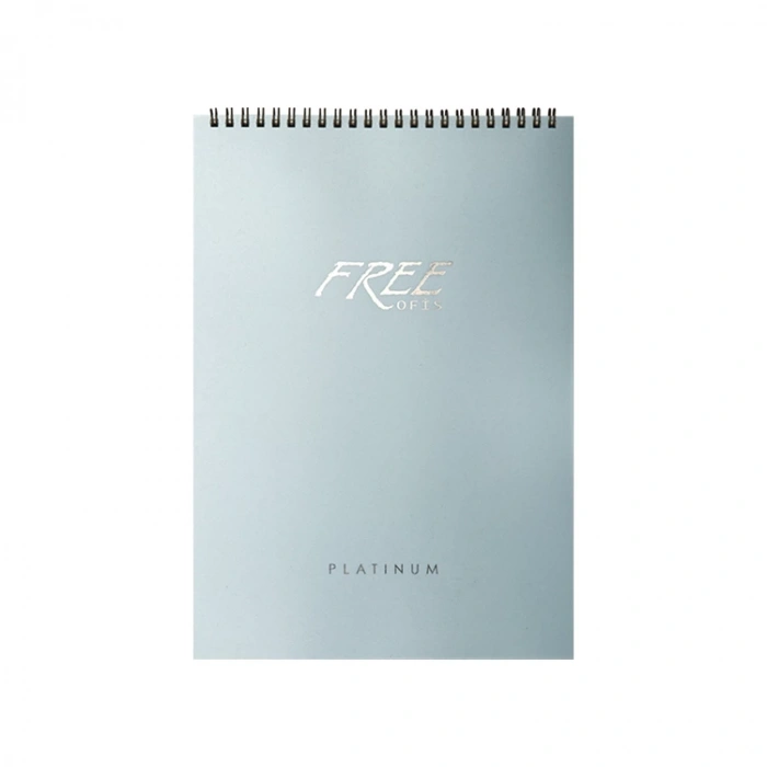 KESKİN FREE PLATİNUM PP KAPAK SPİRALLİ BLOKNOT A5 80 YP. ÇİZGİLİ