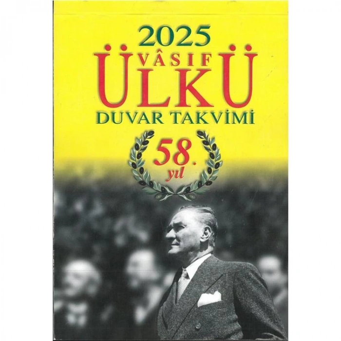 ÜLKÜ DUVAR TAKVİMİ 2025