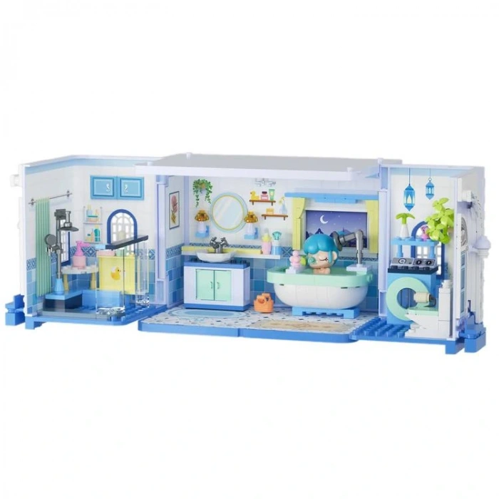 VAGONLIFE JAKI HK134 NANCİ BEBEK BANYOSU 235 PARÇA BLOCK OYUNCAK 8+