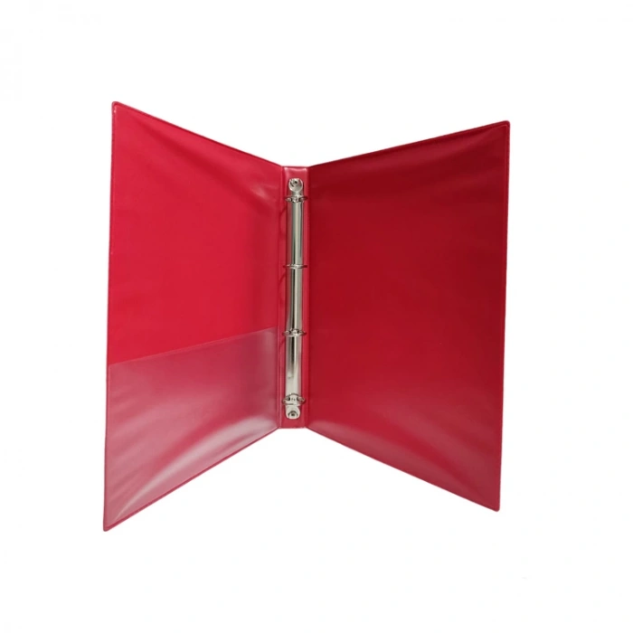 LİZY 814 TALEBE KLASÖRÜ A4 4 HALKALI KIRMIZI