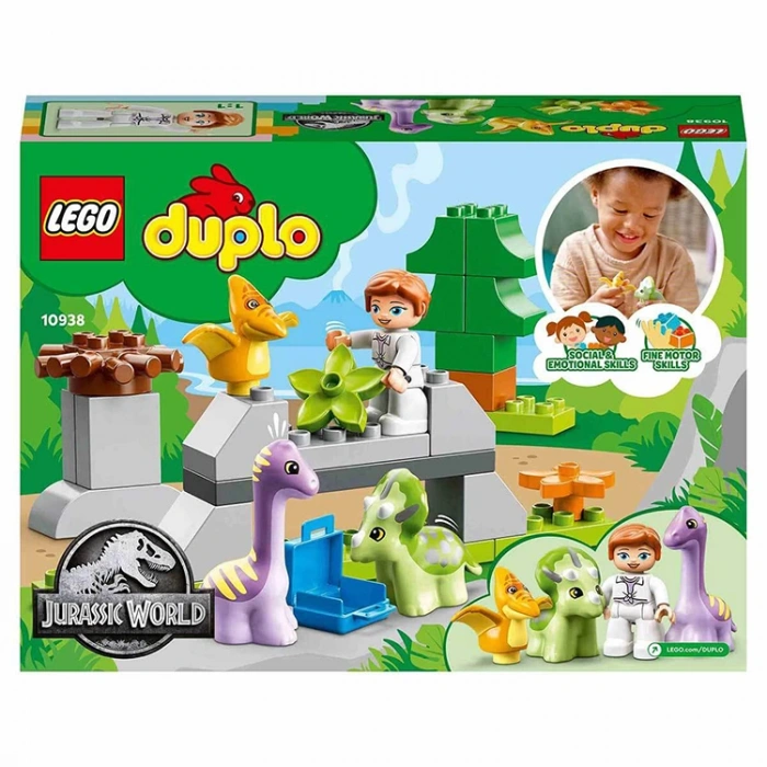 LEGO DUPLO 10398 JURASSIC WORLD LEGO DUPLO DİNOZOR YUVASI