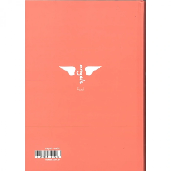 DEFFTER ANGELS/ FEEL  SERT KAPAK A5 ÇİZGİSİZ DEFTER 96 YP