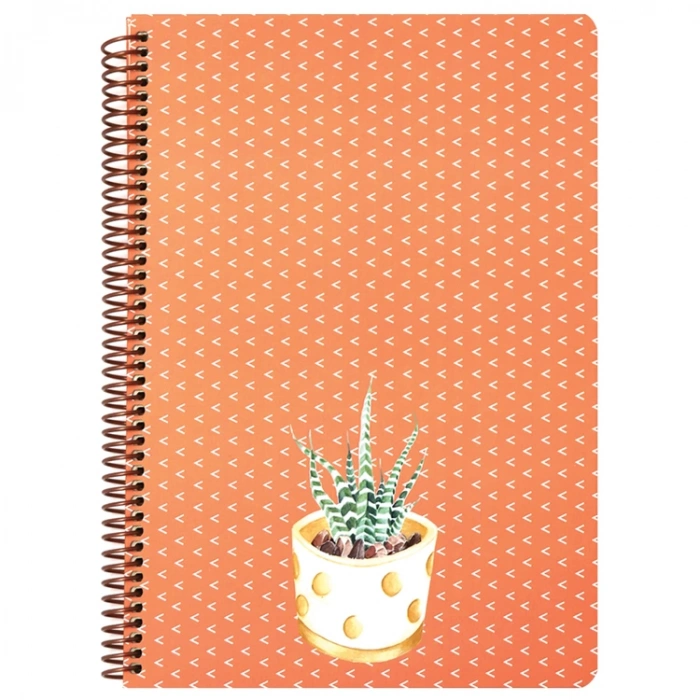 KESKİN 20X28 SAGUARE SERT KAPAK SPİRALLİ DEFTER 100 YP. KARELİ