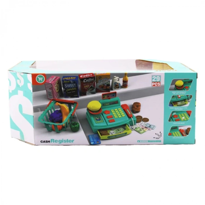 KIZILKAYA KZL-LS820A3-8  SEPETLİ TARTILI YAZAR KASA 29 PARÇA