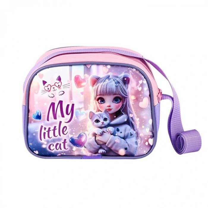 MİKRO MB-714  BESLENMELİ KIZ ÇOCUK OKUL ÇANTASI  ( 1 SET)