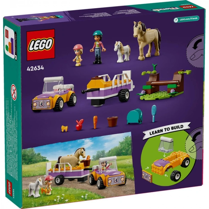 LEGO FRIENDS 42634 AT VE MİDİLLİ RÜMORKU