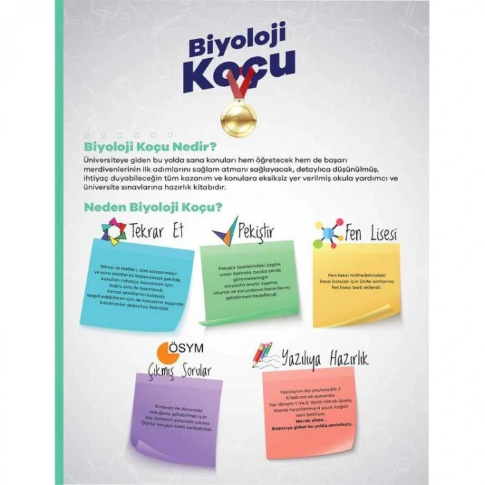 TAMMAT YAYINCILIK 11. SINIF BİYOLOJİ ORİGAMİ SORU BANKASI