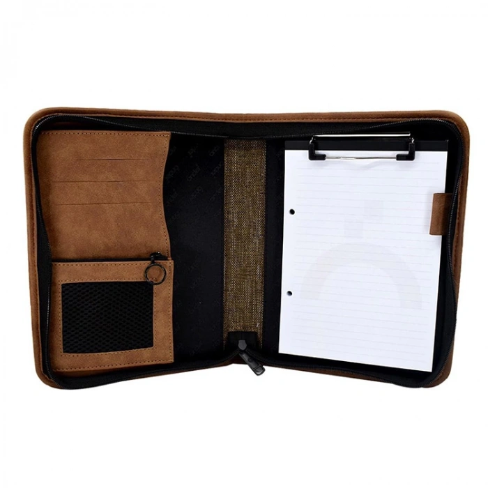 ÖNDER 805-08 EXCLUSIVE HAMBURG A5 FERMUARLI EL PORTFÖYÜ BORDO