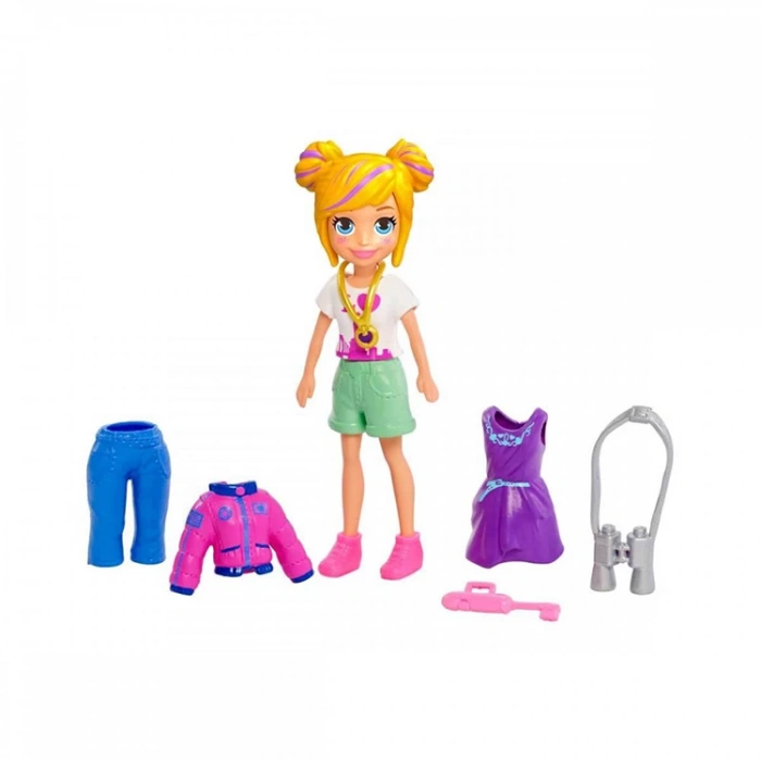 MATTEL GDM01/  POLLY POCKET VE MODA AKSESUARLARI SETİ