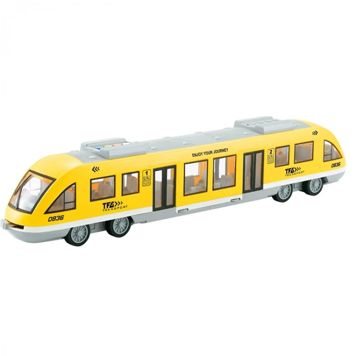 VARDEM WY916A/WY916B 1:16 SÜRTMELİ SESLİ IŞIKLI YOLCU TRENİ (TRAMVAY) KUTULU