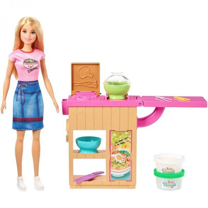 MATTEL BARBİE NOODLE YAPIYOR OYUN SETİ MTL-GHK43