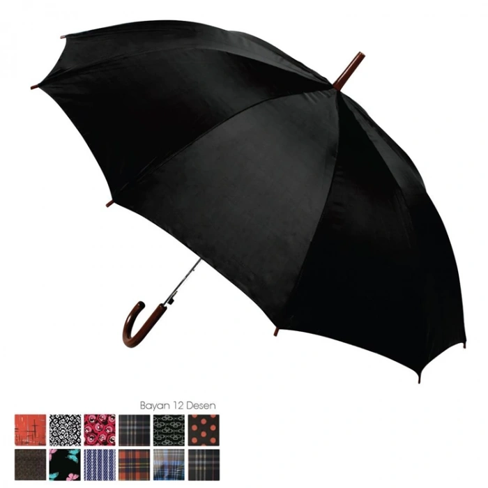 RUBENİS RB-15L 24 TELLİ - BASTON 10 TELLİ OTOMATİK ŞEMSİYE
