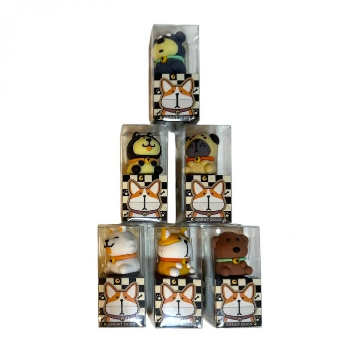 GIPTA K1524 TEK GÖZLÜ GREAT DOGS FİGÜRLÜ KALEMTRAŞ - TEKLİ