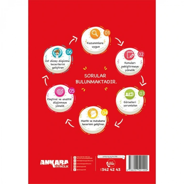 ANKARA 8. SINIF 14 GÜNDE GÜÇLENDİREN TATİL KİTABI