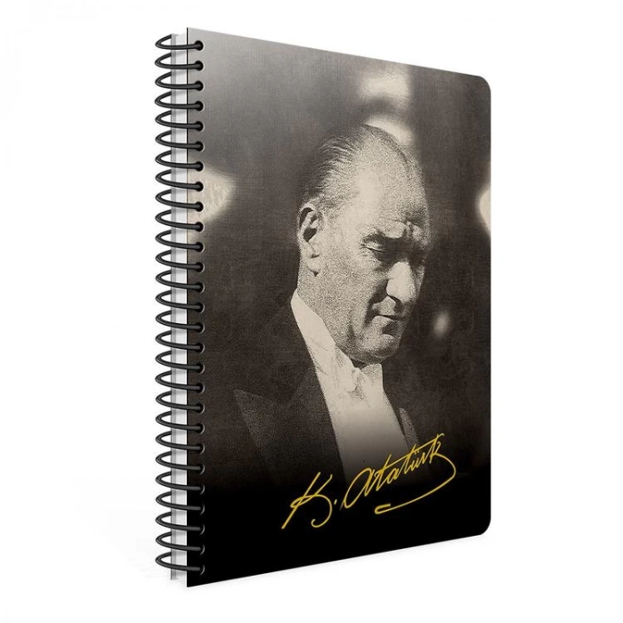 GIPTA 409-AKK 17X24 ATATÜRK GÜNLÜK SPİRALLİ AJANDA