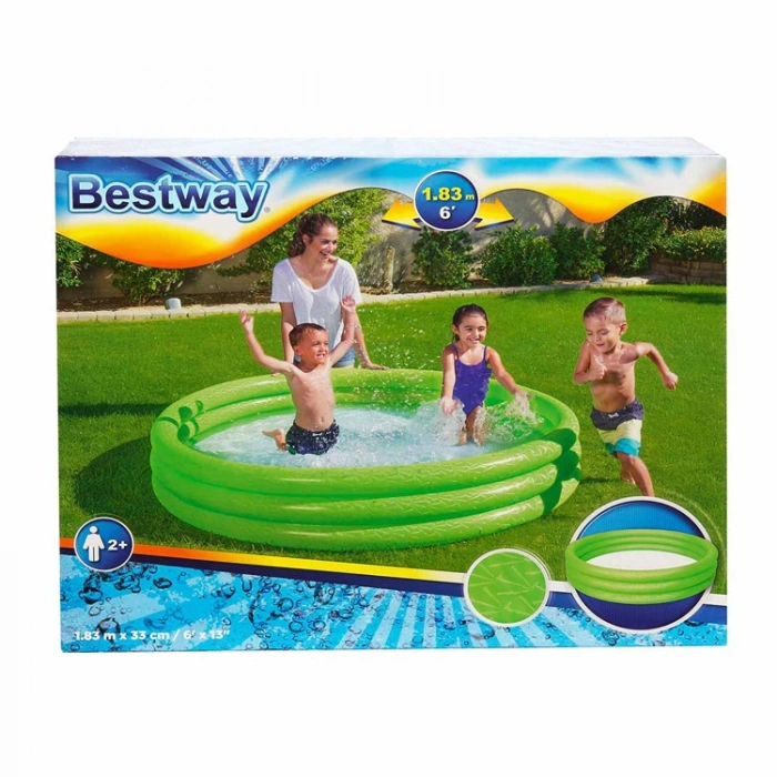 BESTWAY ÇOCUK HAVUZU 51027 3 HALKALI 183x33 CM