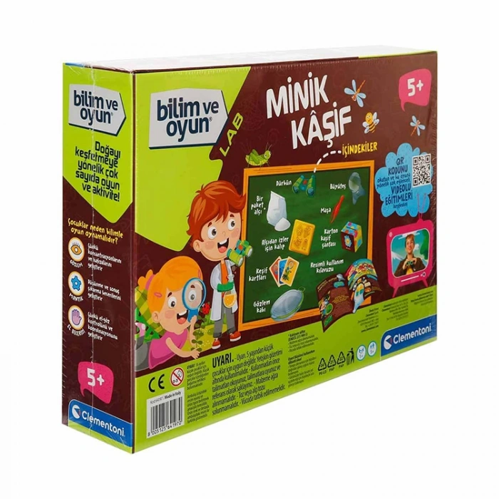 CLEMENTONI 64197 BİLİM VE OYUN MİNİK KAŞİF