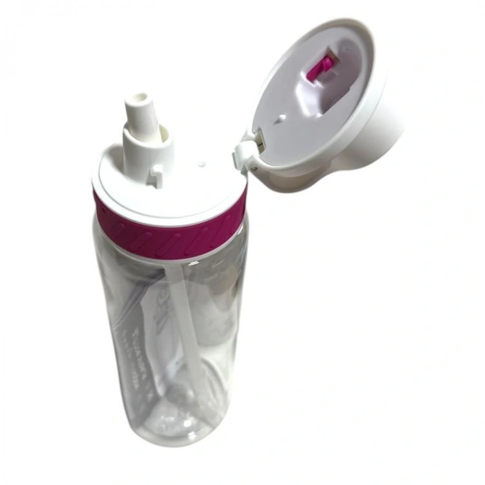 VAGONLIFE VGN047 MATARA 800ML PİPETLİ MATARA - PEMBE