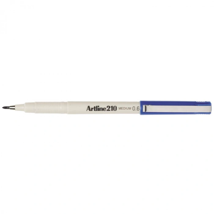 ARTLINE EK-210N KEÇE UÇLU YAZI KALEMİ 0.6mm MAVİ