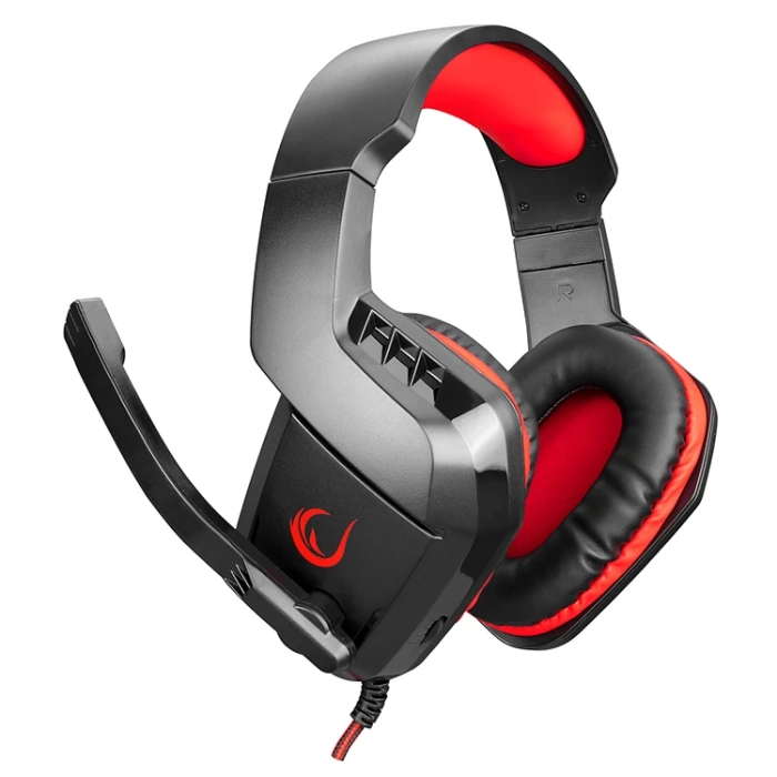 RAMPAGE RH1 HECTORA SİYAH/KIRMIZI 2*3,5mm MİKROFONLU OYUNCU KULAKLIĞI