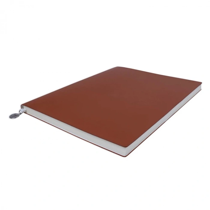 VICTORIAS JOURNALS 1785 SMYTH FLEXY SOFT COVER NOTEBOOK VEGAN DERİ 19x25cm 80gr. 192 SYF ÇİZGİLİ DEFTER KAHVERENGİ