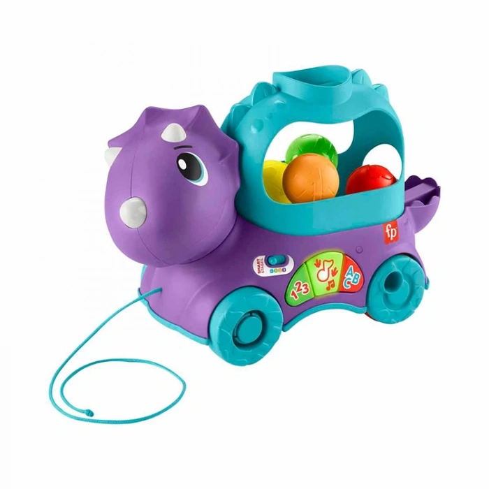FISHER PRICE HNR55 SESLİ VE IŞIKLI EĞLENCELİ DİNOZOR
