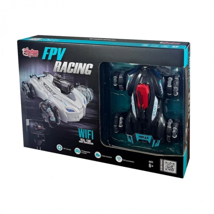 VARDEM 666-863 UZAKTAN KUMANDALI FULL FONKSİYON ŞARJLI 2.4G WİFİ KAMERALI FPV RACING STUNT ARABA KUTULU