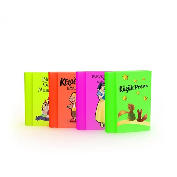 SİLKA ART21 NEON KİTAP SEKİLLİ SİLGİ - TEKLİ